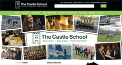 Desktop Screenshot of castleschool.co.uk